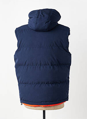 Doudoune poches a capuche bleu DAYTONA homme