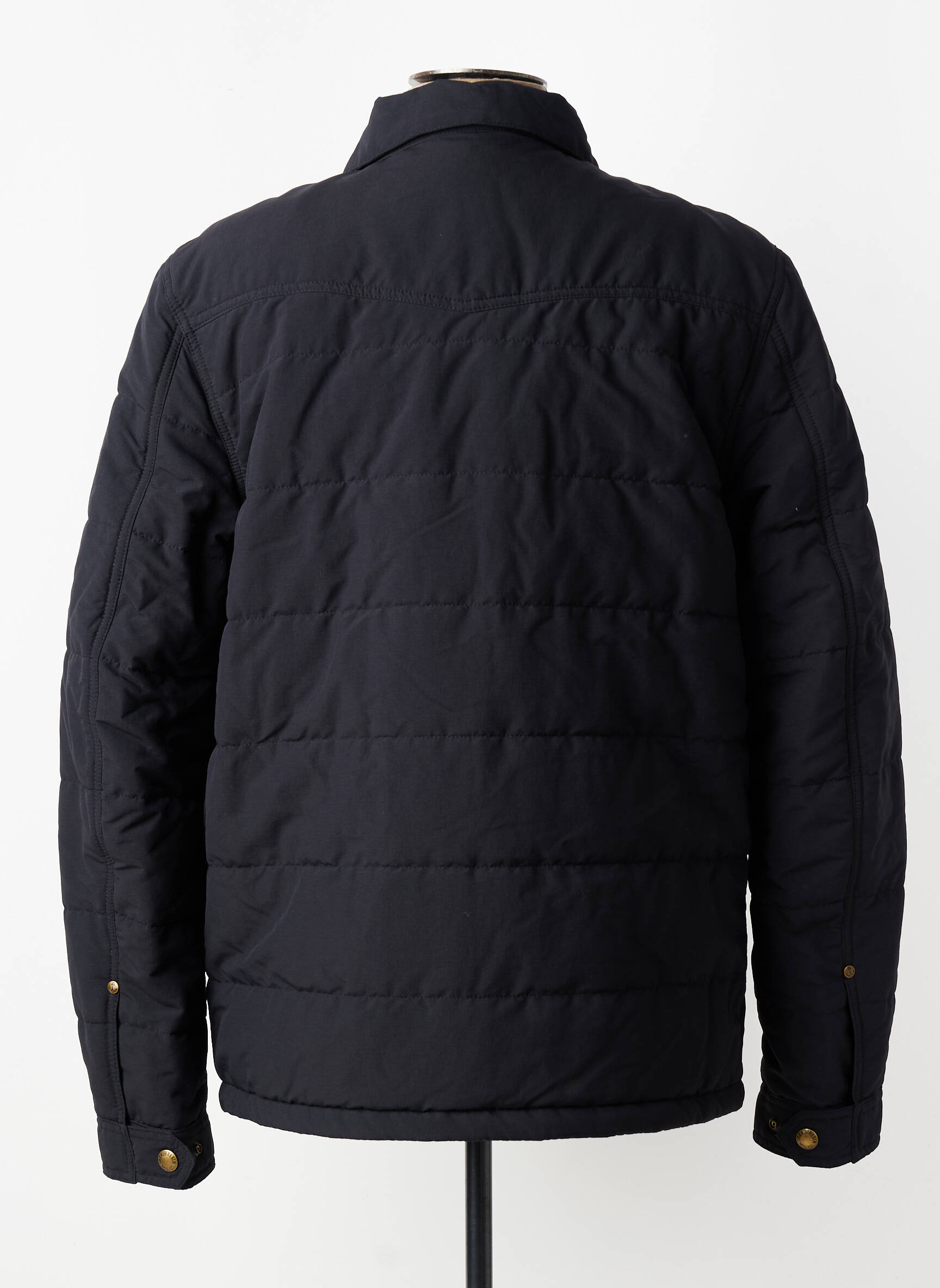 Blouson fermeture zippée sous rabat pressionné noir DAYTONA homme