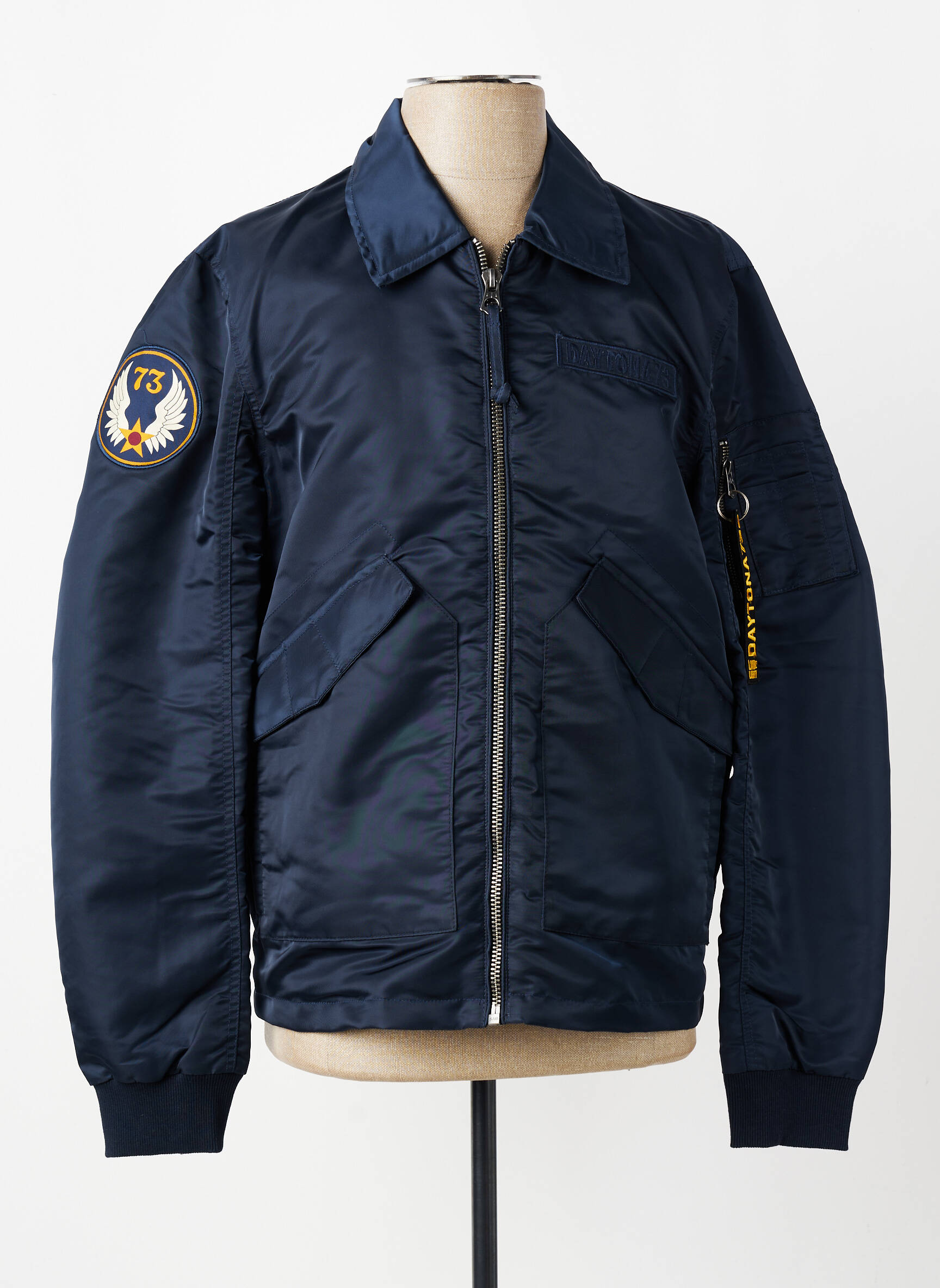 Doudoune manches longues sans capuche bleu DAYTONA homme