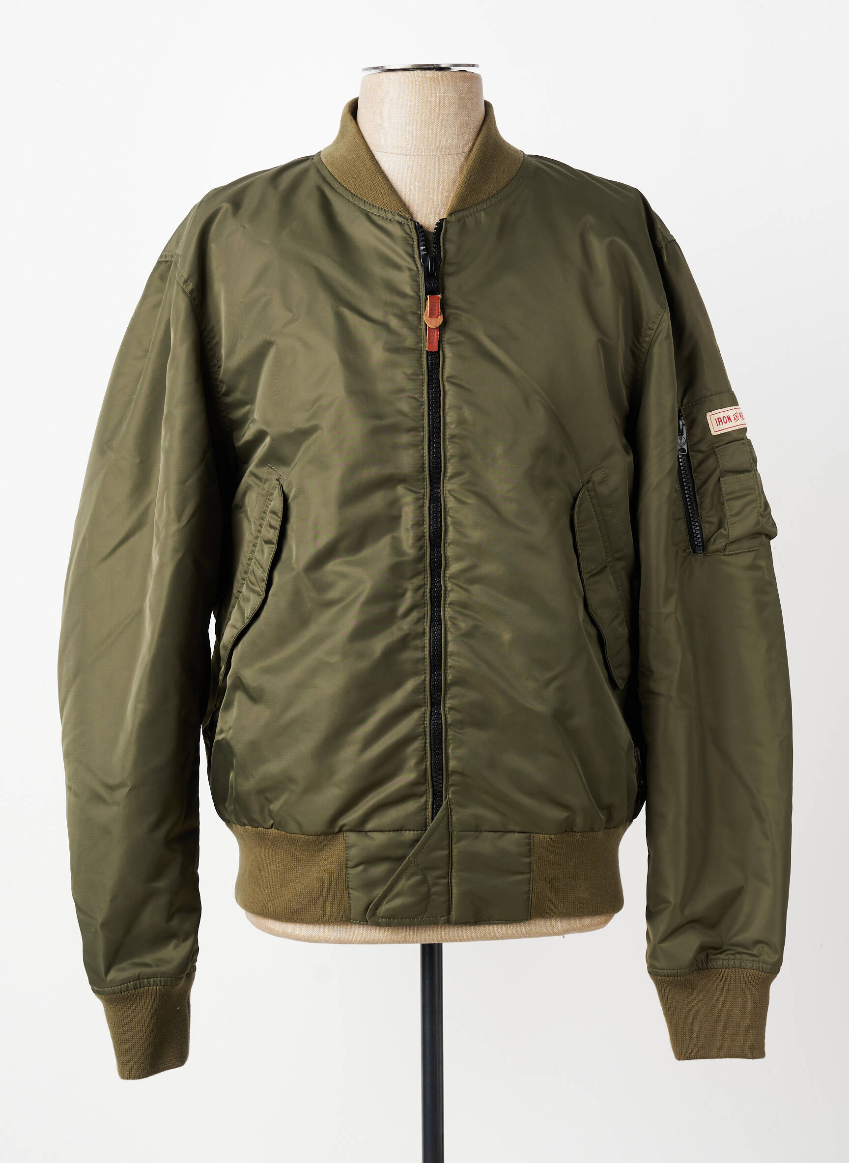 Blouson poches vert IRON AND RESIN homme