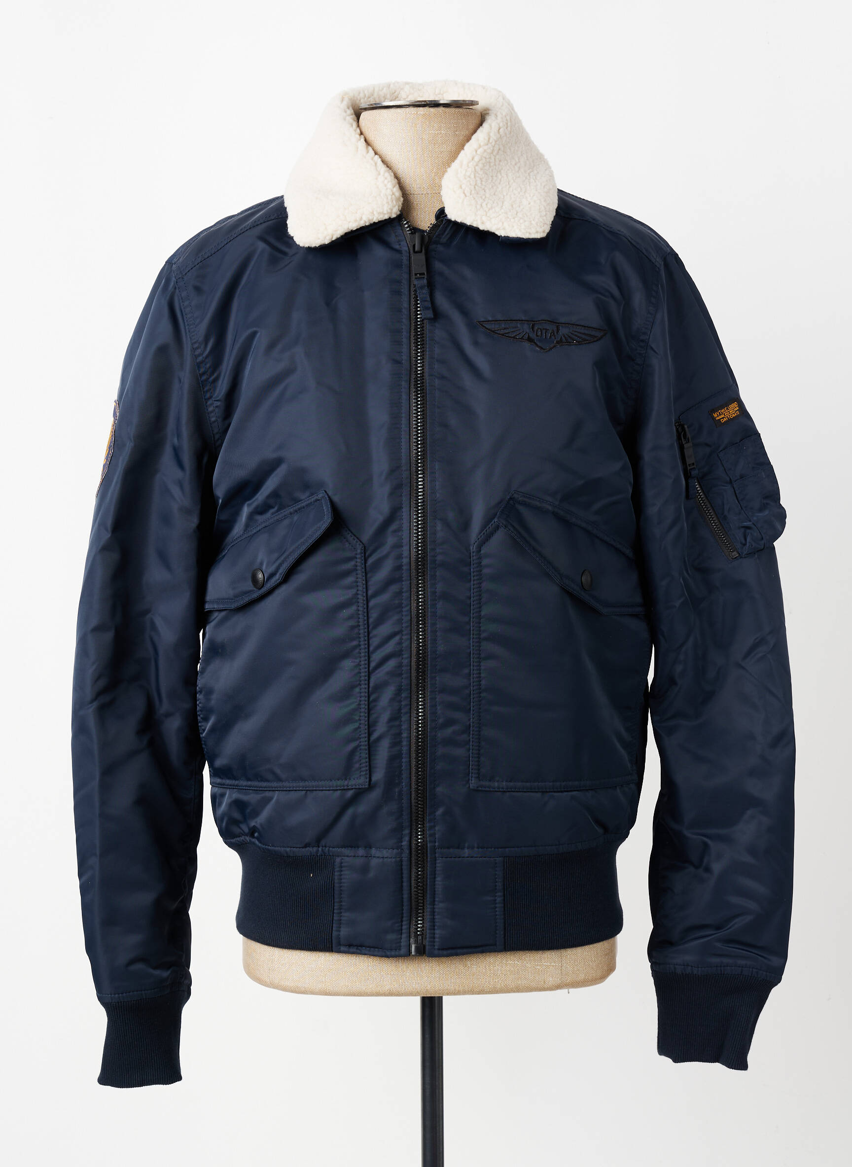 Doudoune manches longues sans capuche bleu DAYTONA homme