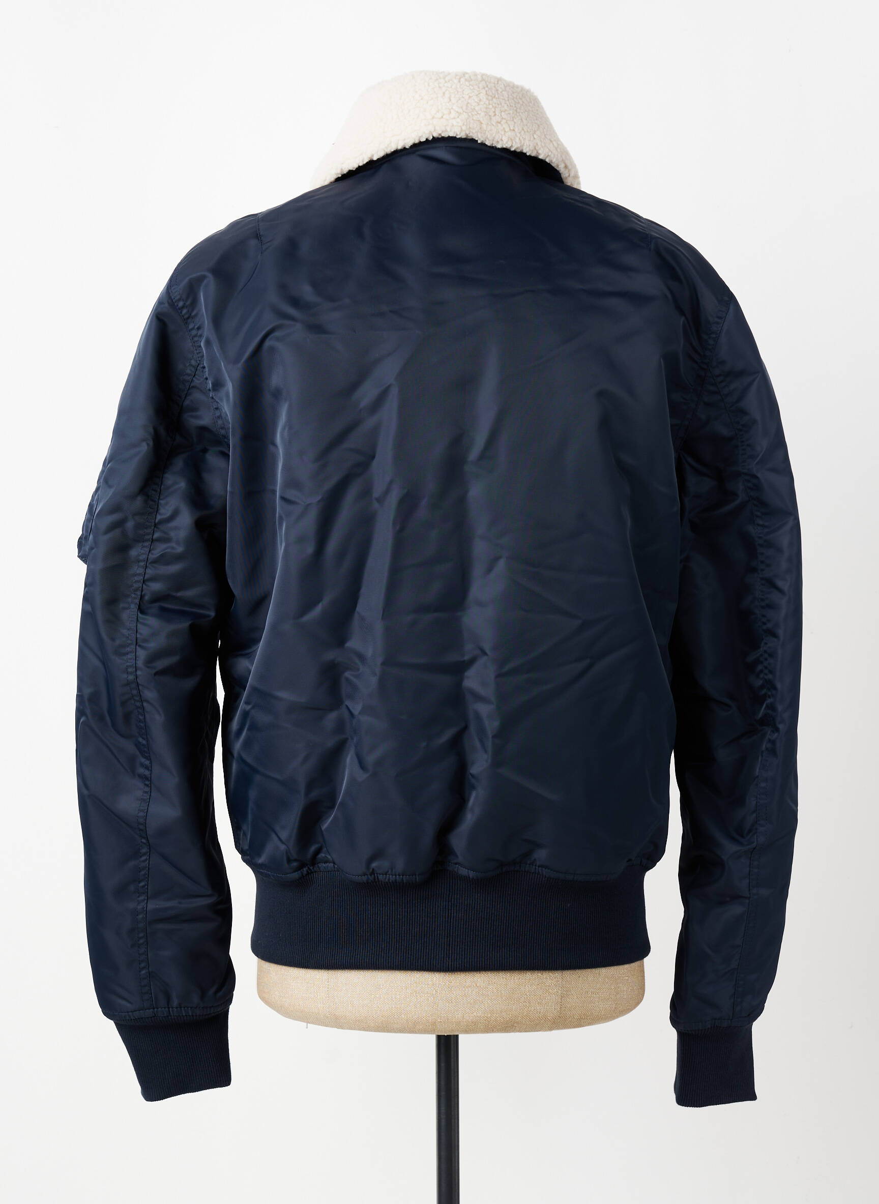 Doudoune manches longues sans capuche bleu DAYTONA homme