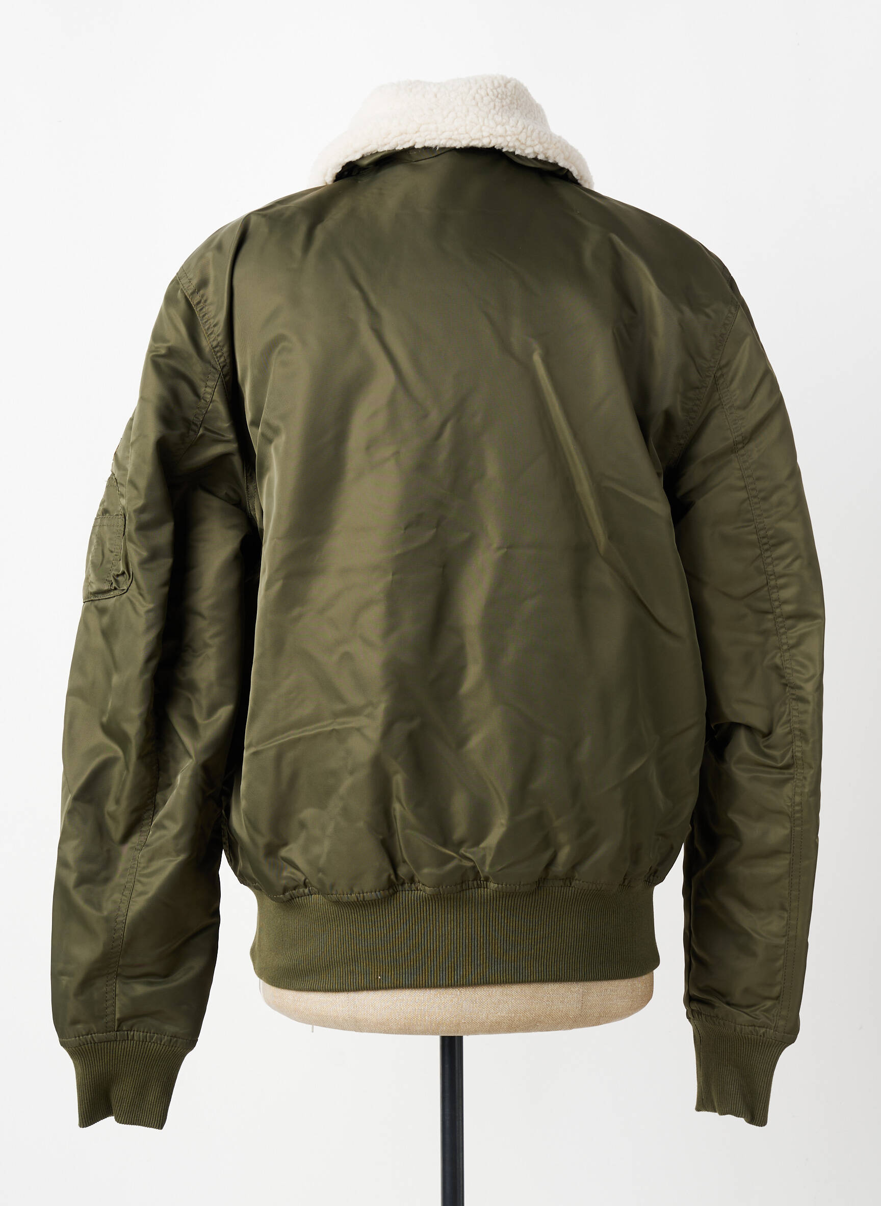 Doudoune manches longues sans capuche vert DAYTONA homme