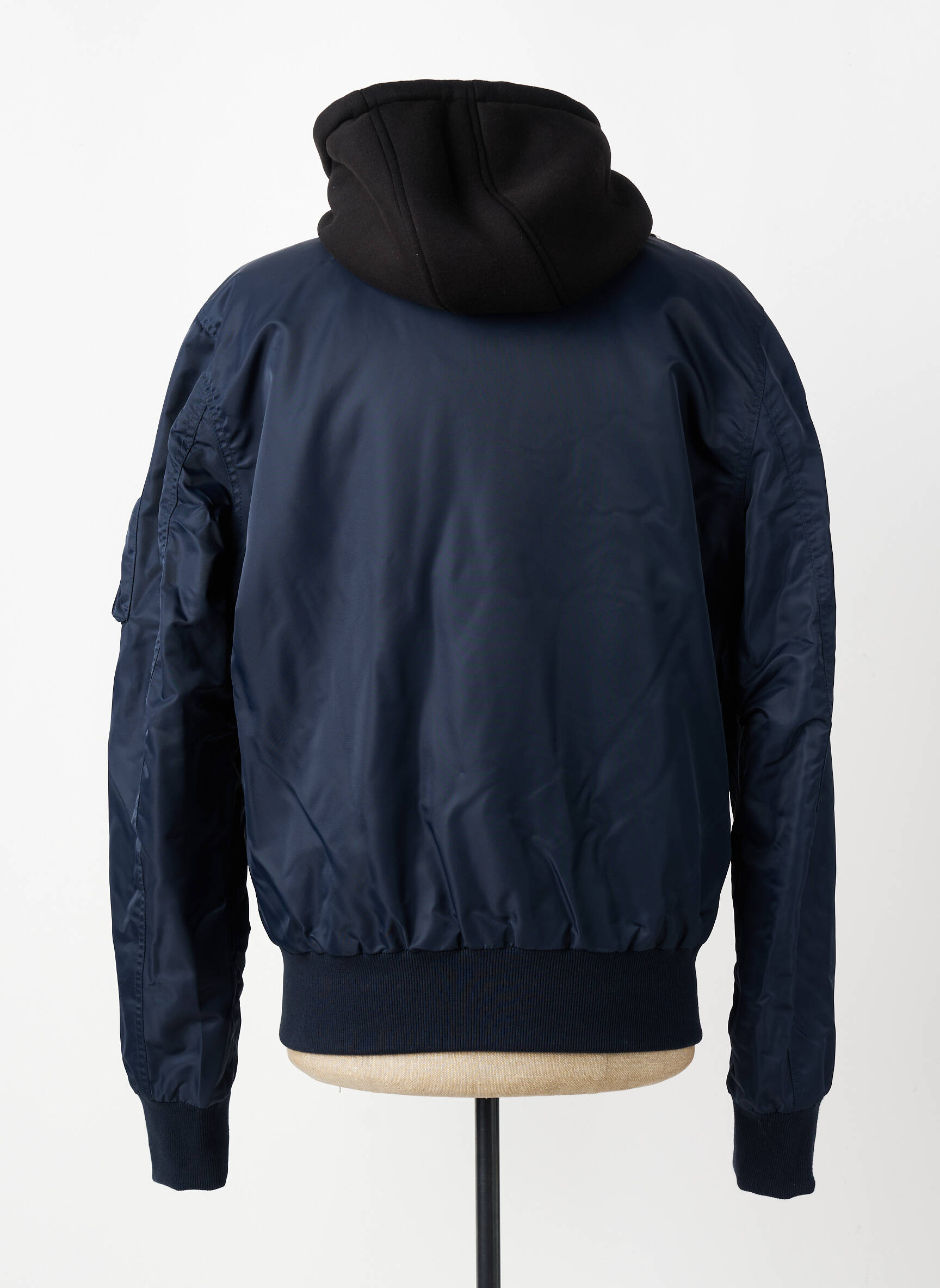 Blouson capuche bleu DAYTONA homme