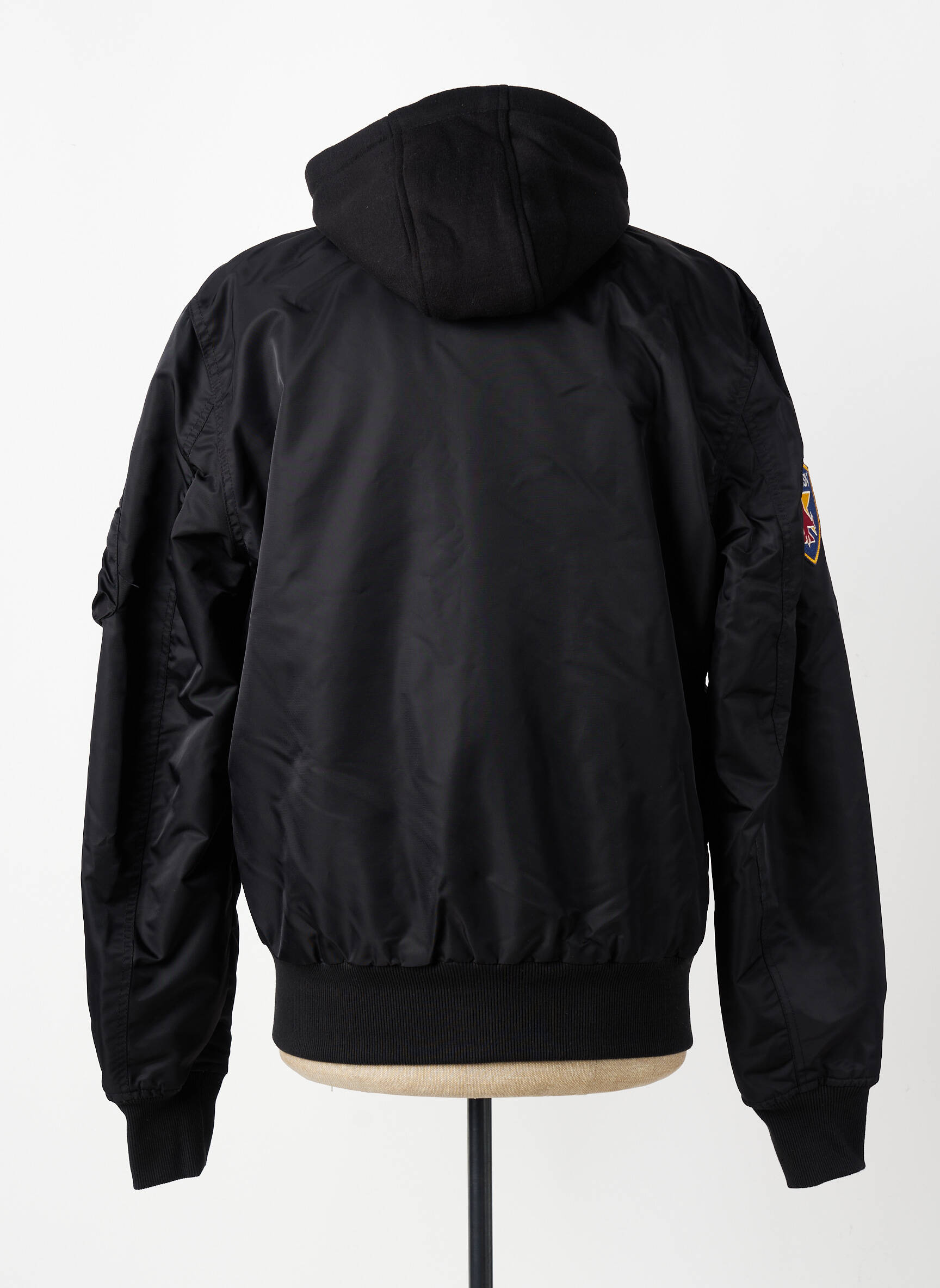 Blouson capuche noir DAYTONA homme