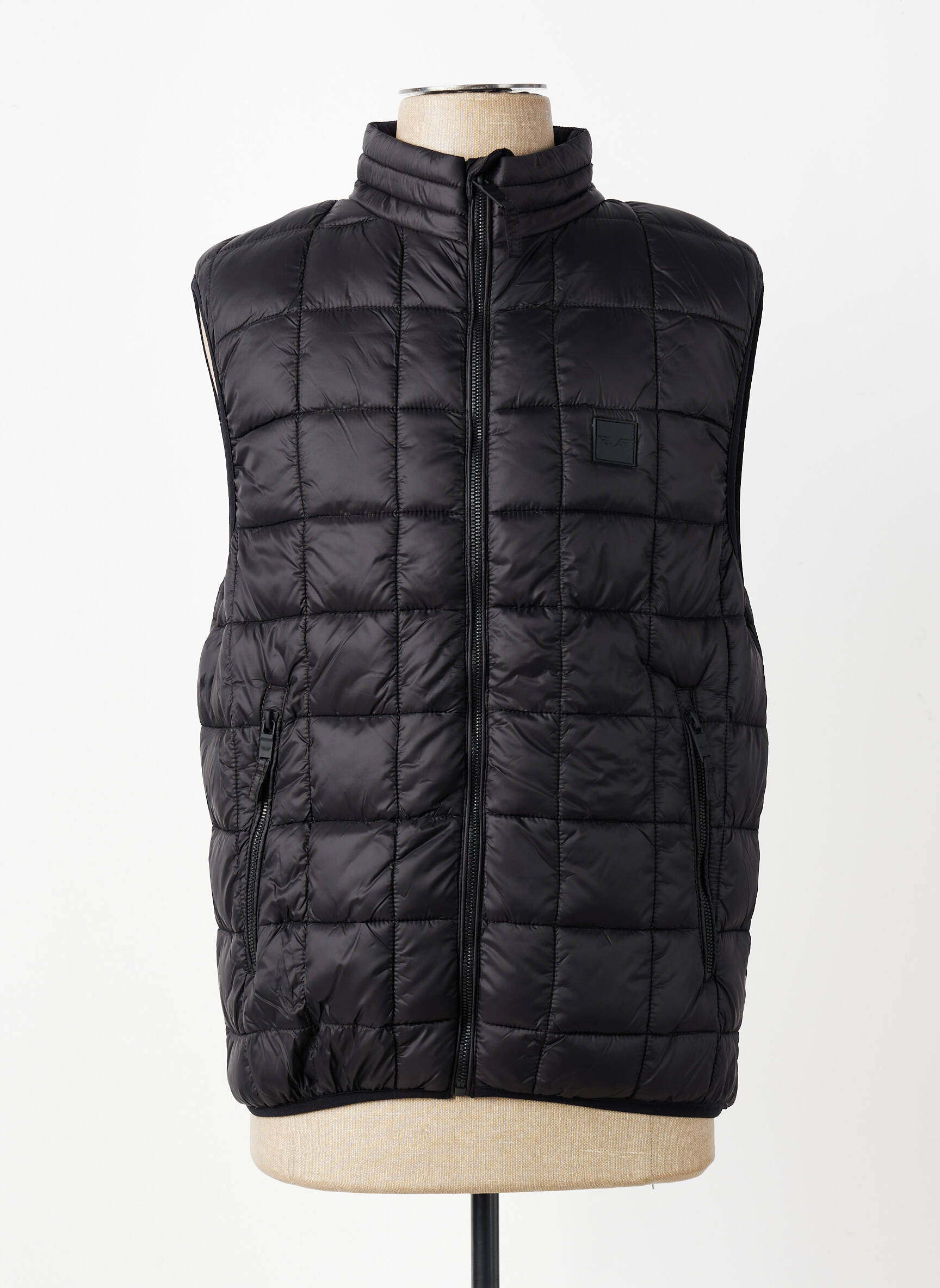 Doudoune poches sans capuche noir DAYTONA homme