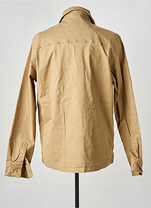 Veste casual fermeture boutonnée sur le devant beige DAYTONA homme