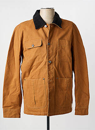 Veste casual fermeture boutonnée sur le devant marron DAYTONA homme