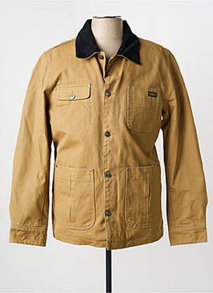 Parka multipoches sans capuche beige DAYTONA homme