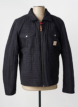 Veste casual fermeture boutonnée sur le devant marron IRON AND RESIN homme