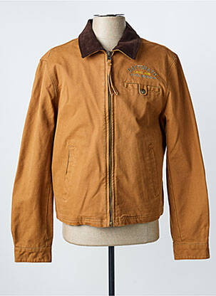 Veste casual coupe droite marron DAYTONA homme