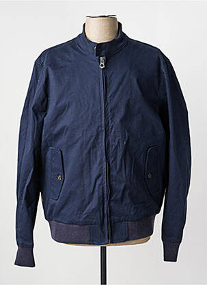Veste casual resserrée sur le bas bleu DAYTONA homme