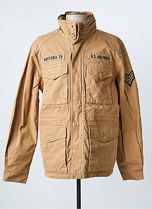 Veste casual coupe droite beige DAYTONA homme
