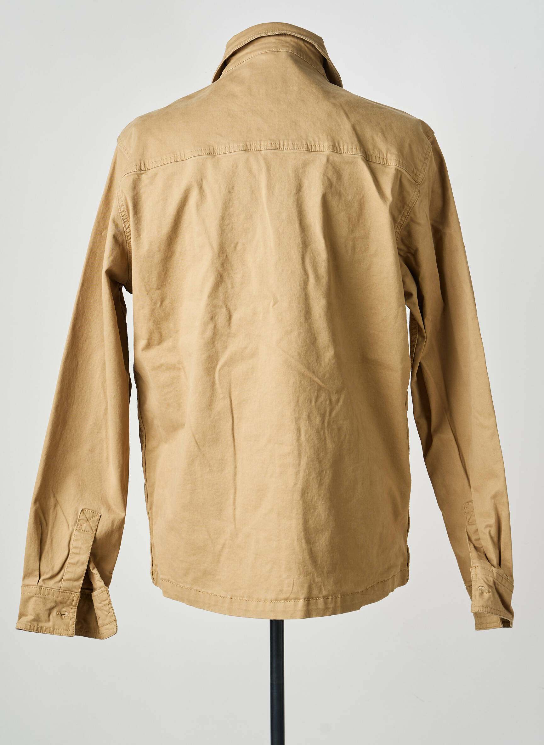 Veste casual fermeture boutonnée sur le devant beige DAYTONA homme