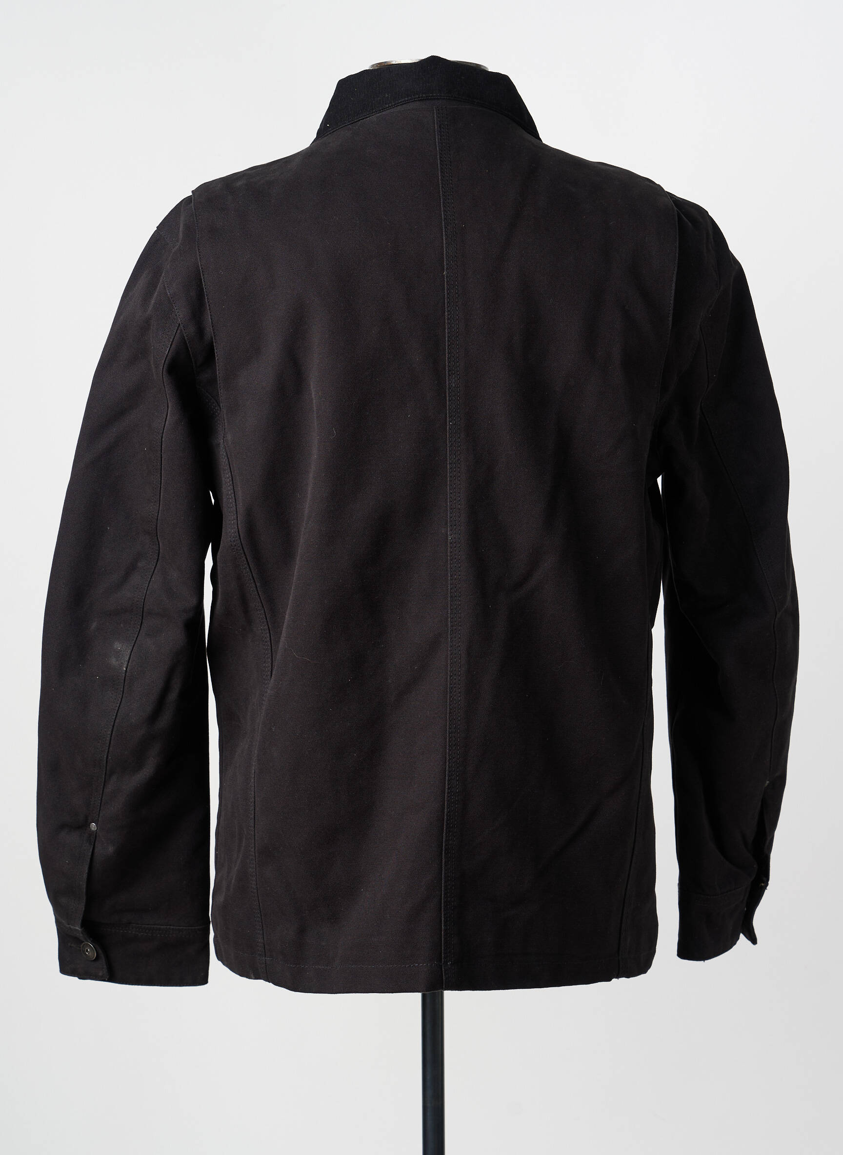 Veste casual fermeture boutonnée sur le devant noir DAYTONA homme