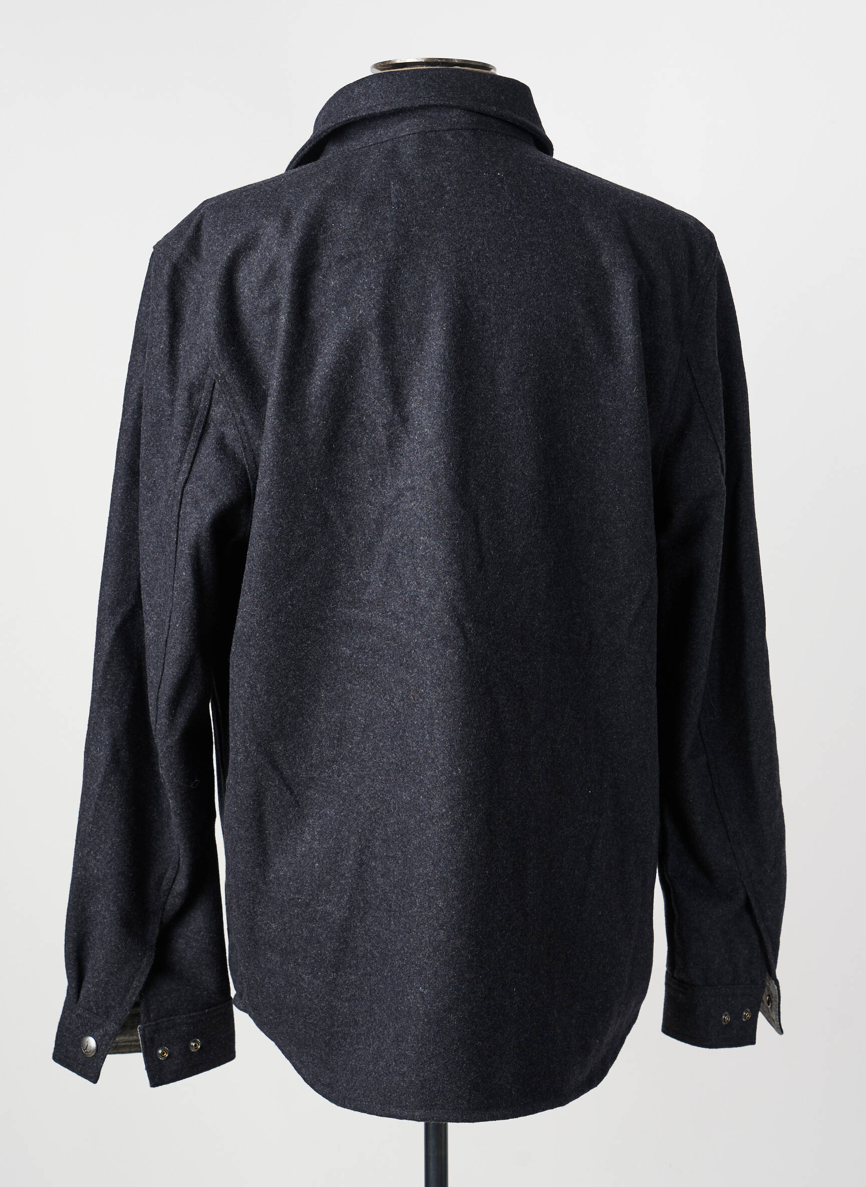 Chemise manches longues poches gris IRON AND RESIN homme