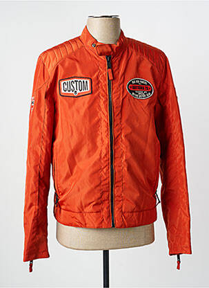 Blouson poches orange DAYTONA homme