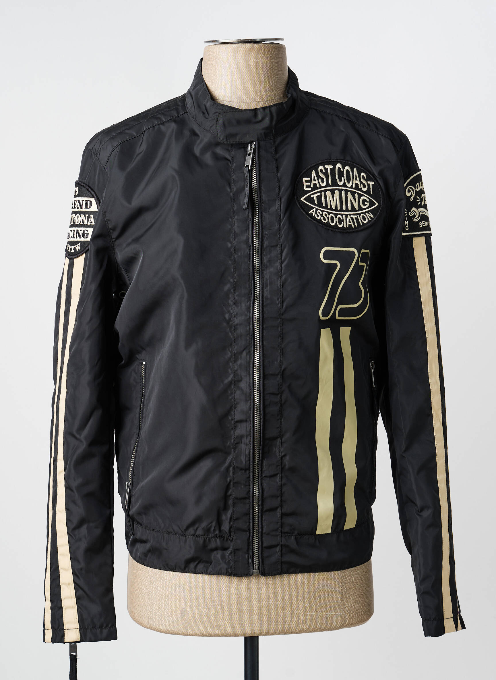 Blouson poches noir DAYTONA homme