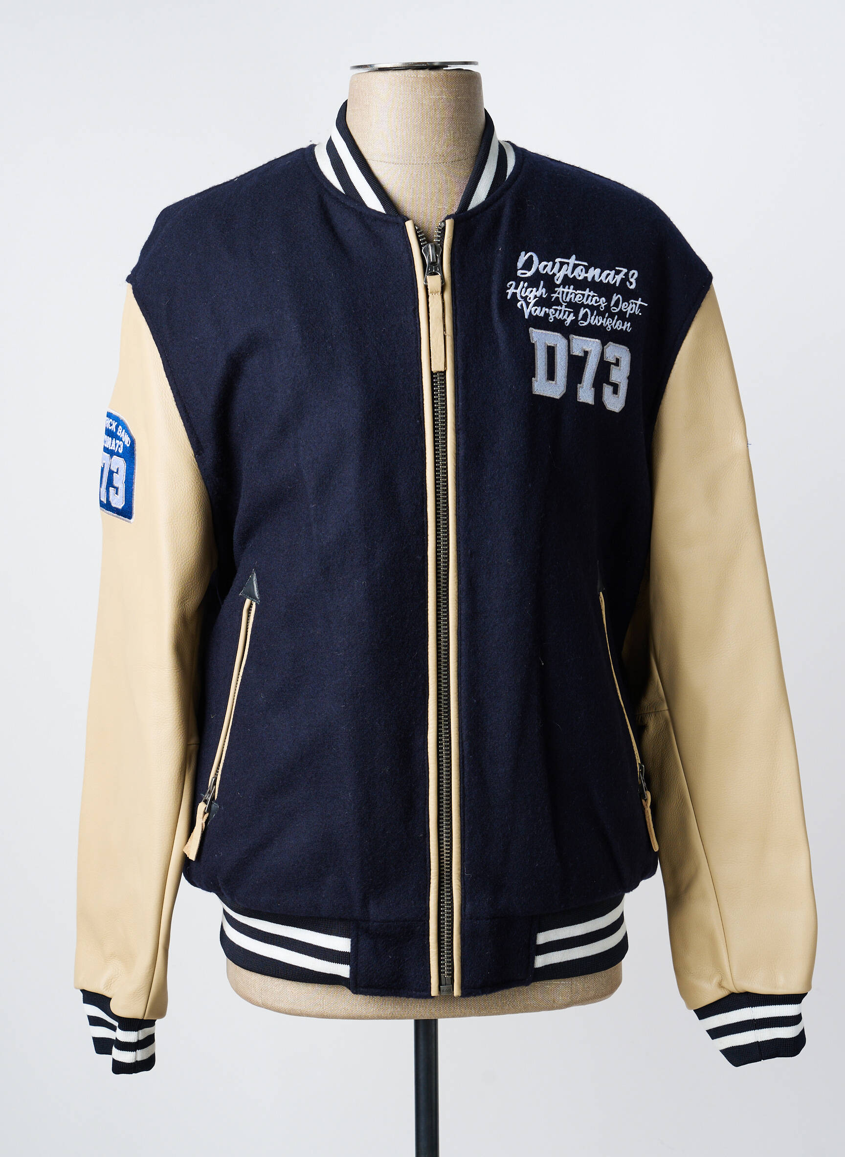 Blouson poches bleu DAYTONA homme