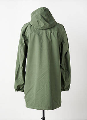 Imperméable coupe droite a capuche vert DAYTONA homme