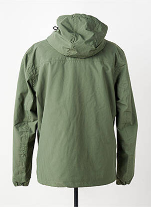 Parka finition intérieure doublure satiné a capuche vert DAYTONA homme