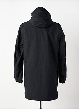 Imperméable coupe droite a capuche noir DAYTONA homme