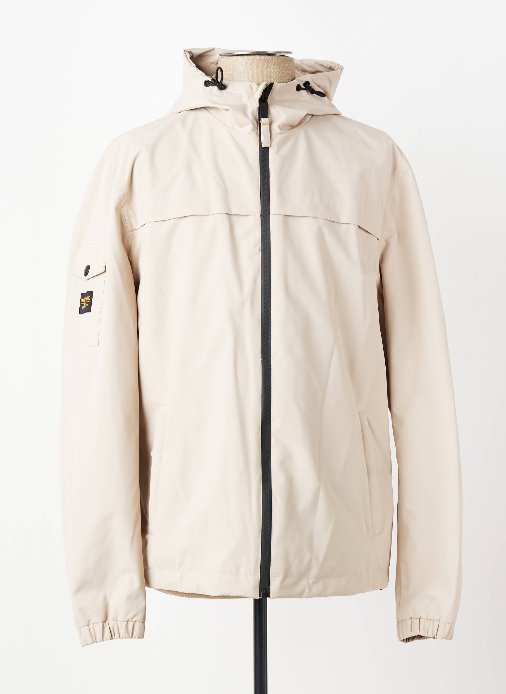 Coupe-vent poches a capuche beige DAYTONA homme