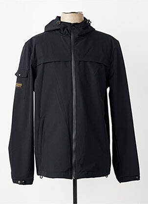 Coupe-vent poches a capuche noir DAYTONA homme
