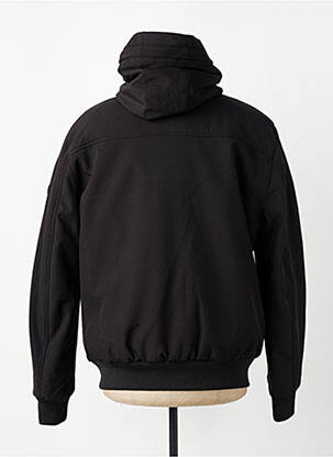 Blouson capuche noir DAYTONA homme