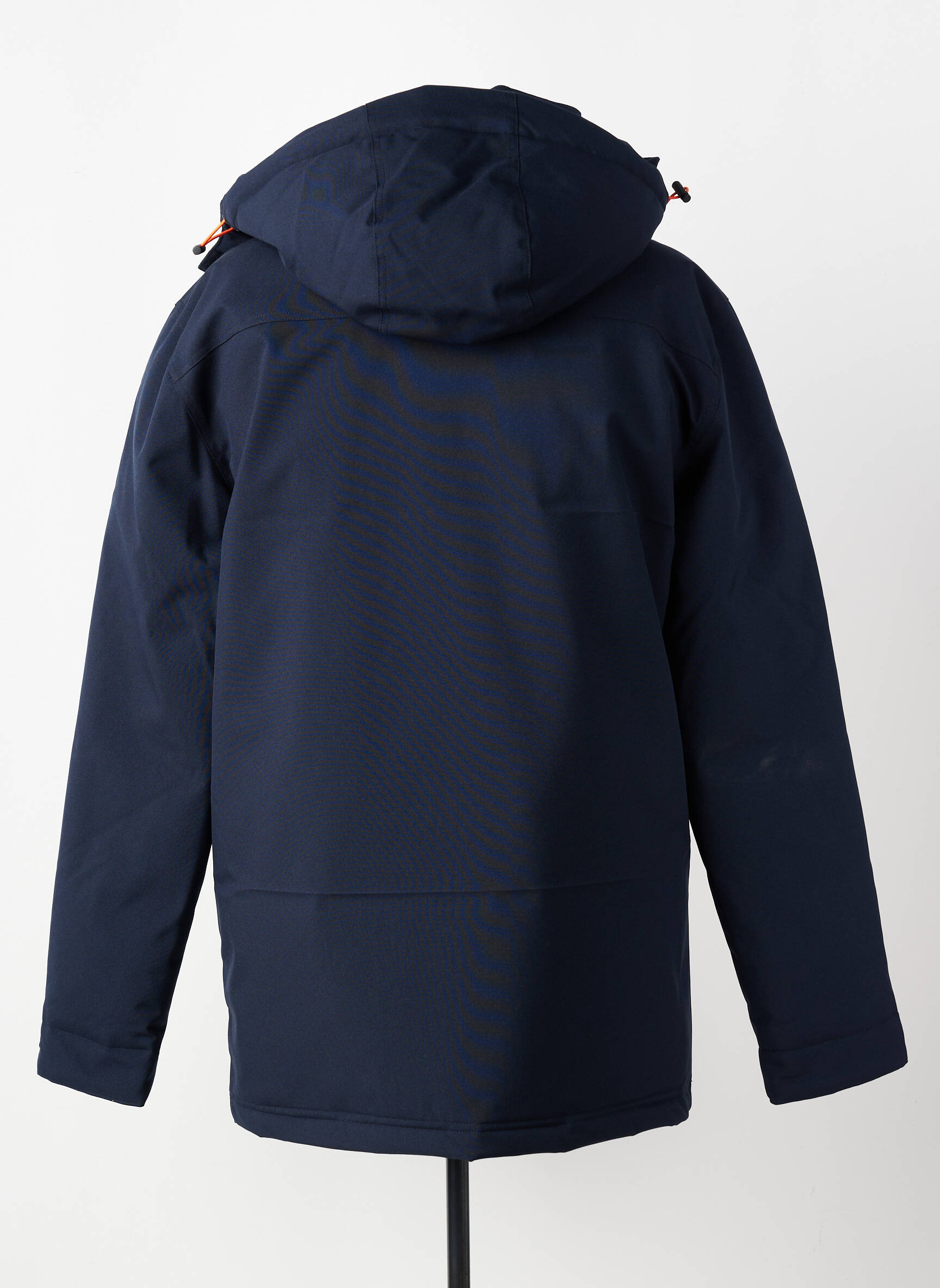 Doudoune manches longues a capuche bleu MY SCOOTER homme