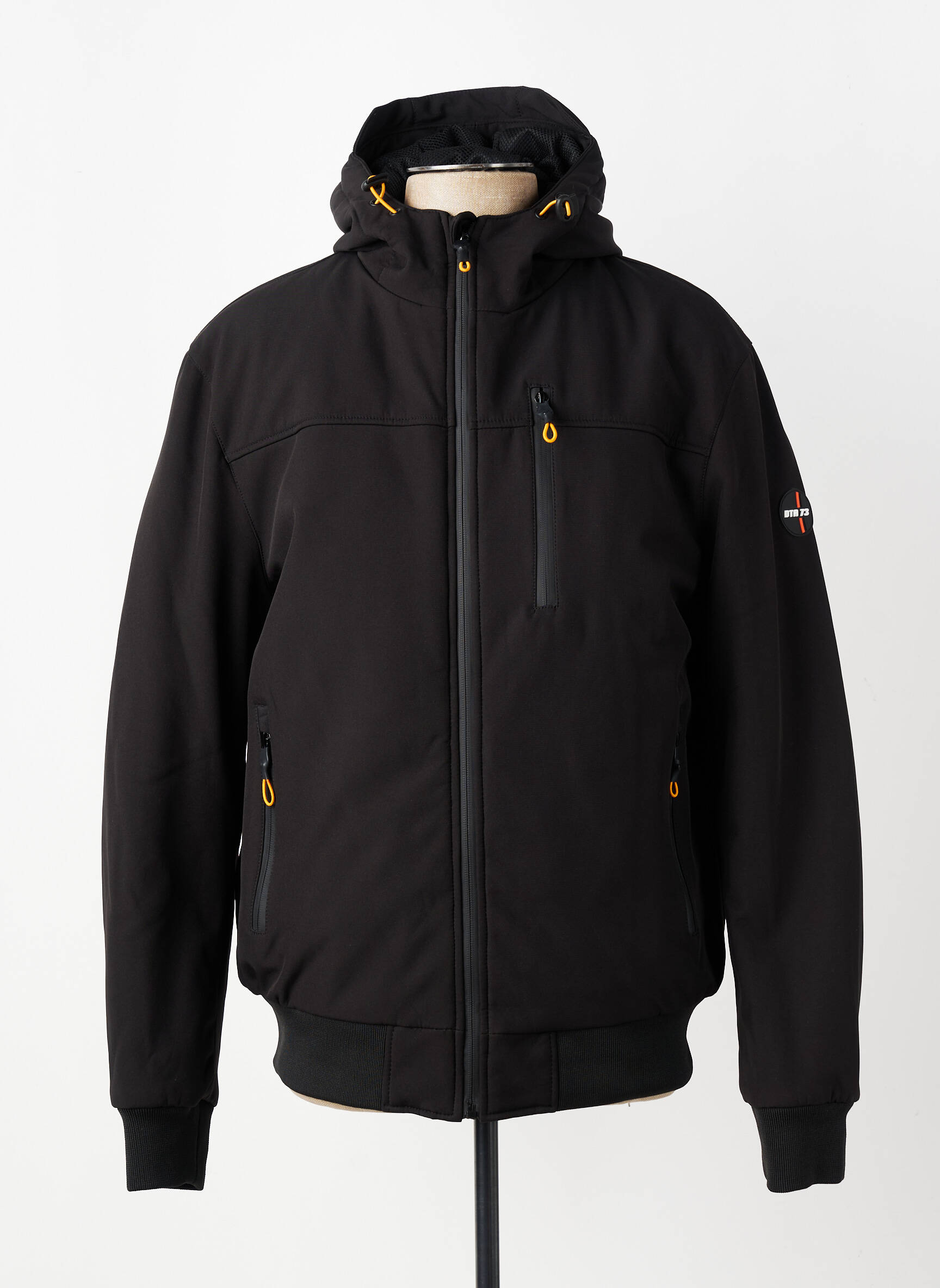 Blouson tissage imperméable noir DAYTONA homme