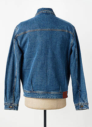 Veste casual resserrée sur le bas bleu DAYTONA homme