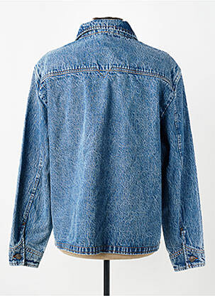 Veste casual fermeture boutonnée sur le devant bleu IRON AND RESIN homme