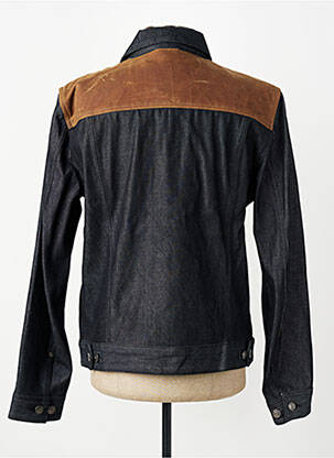 Veste casual fermeture boutonnée sur le devant noir IRON AND RESIN homme