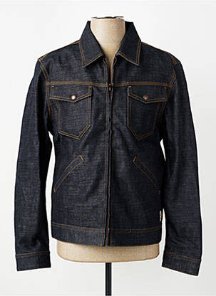 Veste casual coupe droite noir IRON AND RESIN homme
