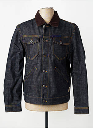 Veste casual fermeture boutonnée sur le devant marron IRON AND RESIN homme