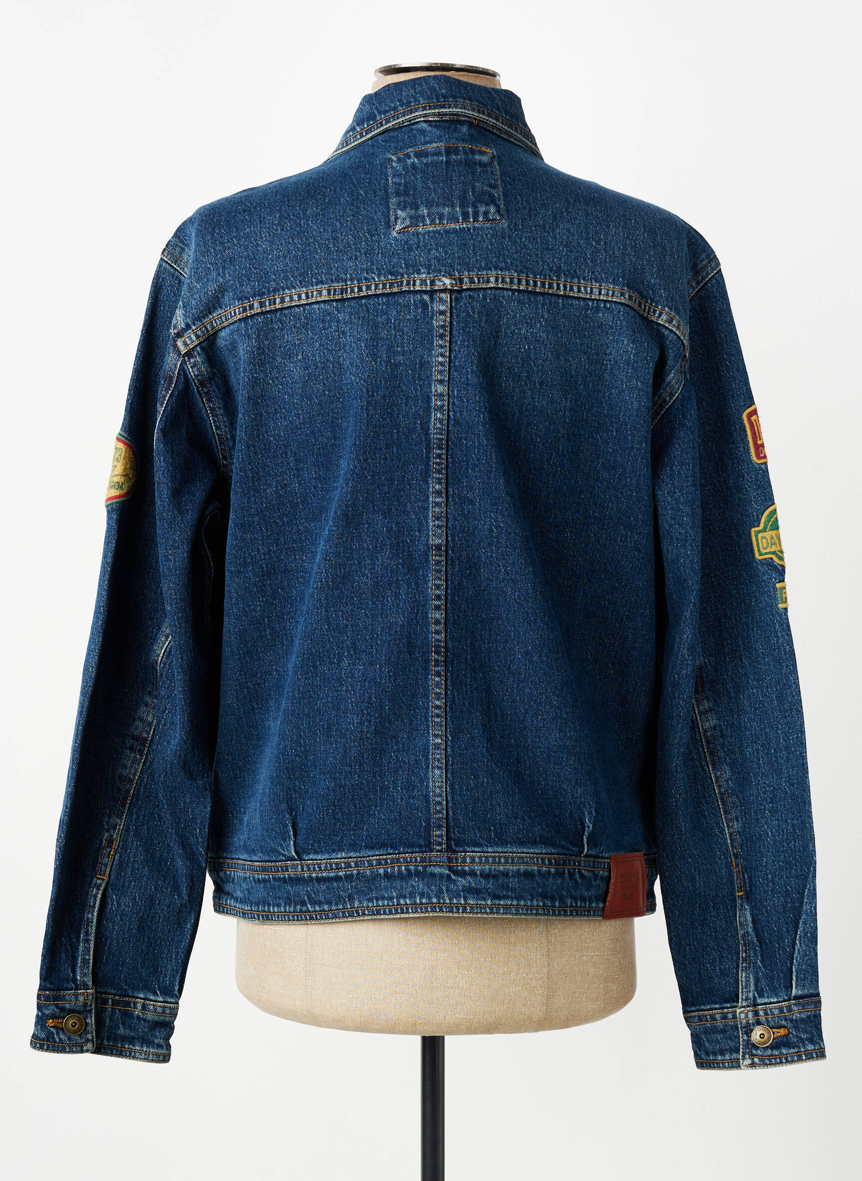 Veste casual fermeture boutonnée sur le devant bleu DAYTONA homme