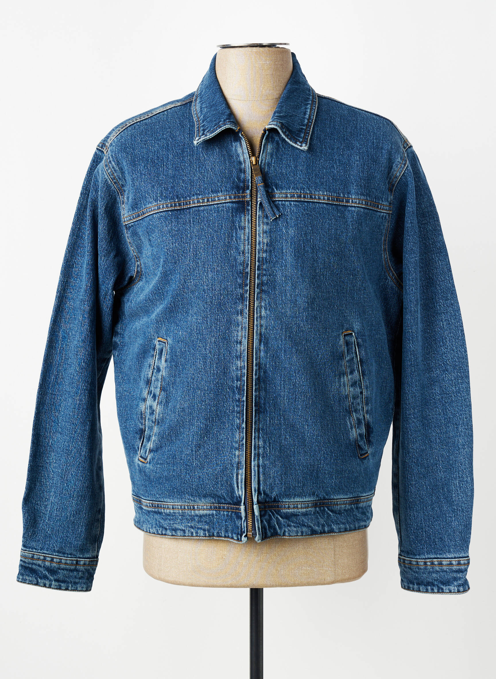 Veste casual resserrée sur le bas bleu DAYTONA homme