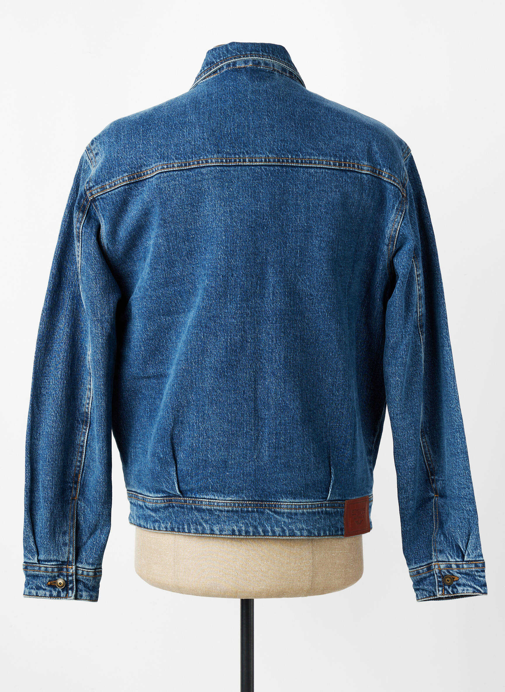 Veste casual resserrée sur le bas bleu DAYTONA homme