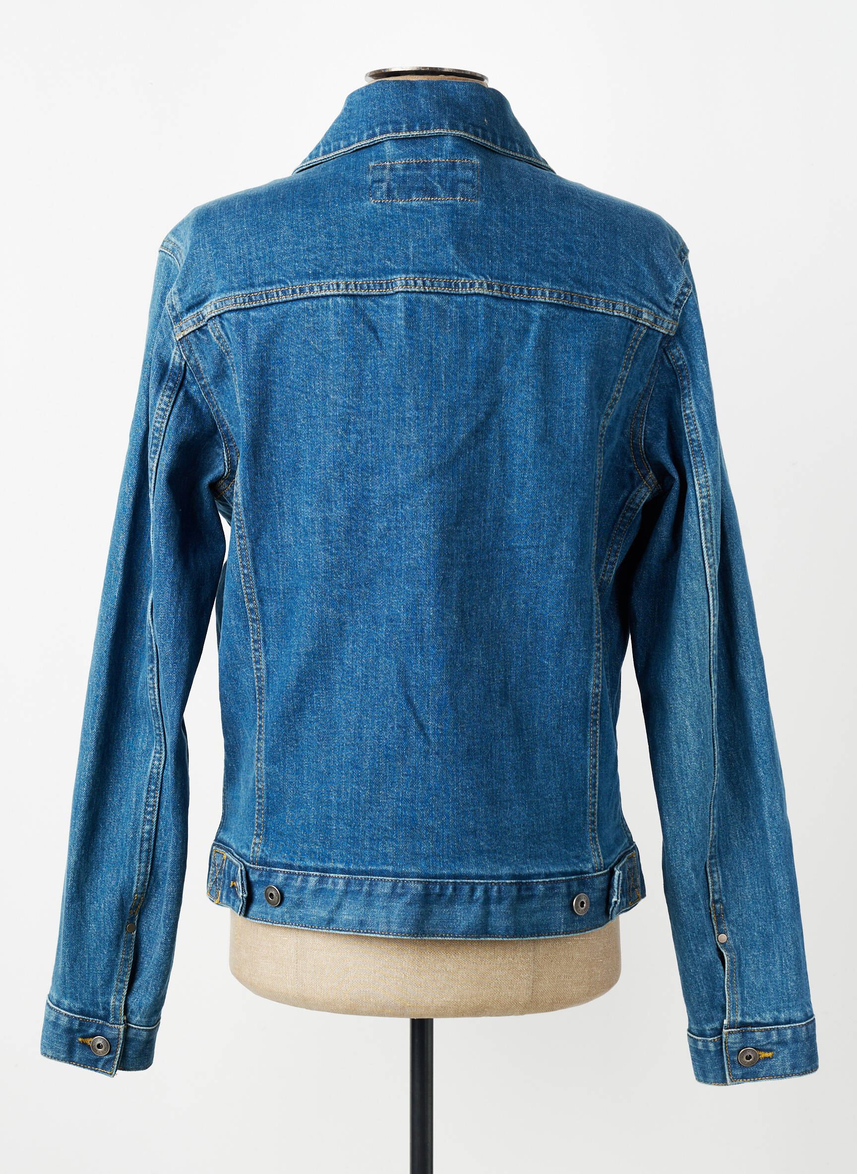 Veste en jean manches longues bleu DAYTONA homme