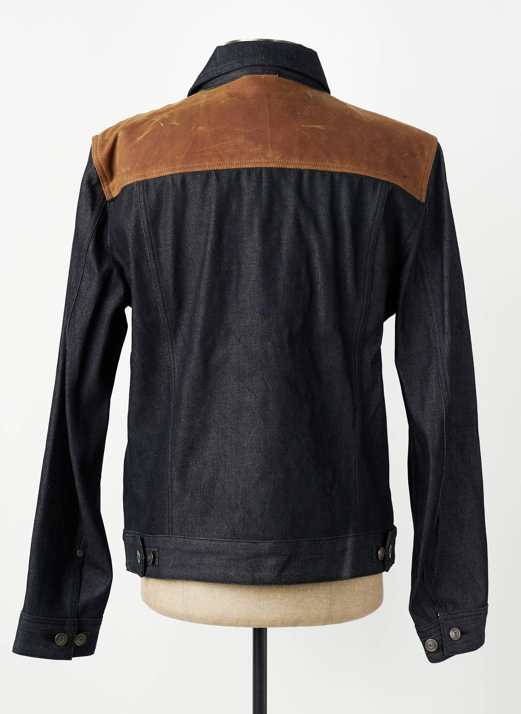 Veste casual fermeture boutonnée sur le devant noir IRON AND RESIN homme