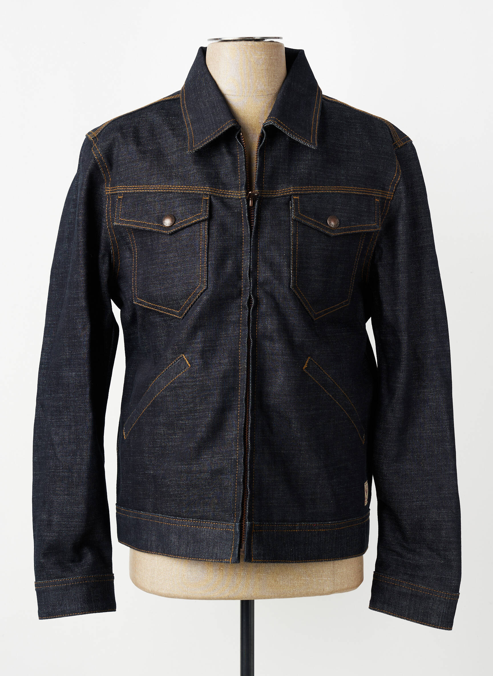 Veste casual coupe droite noir IRON AND RESIN homme
