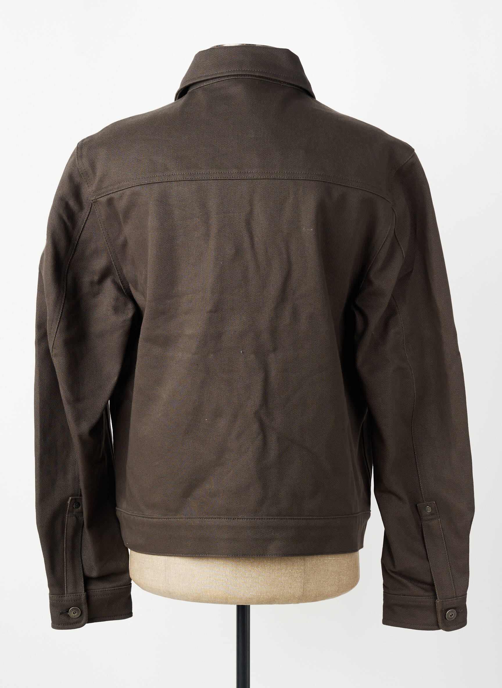 Veste casual fermeture boutonnée sur le devant gris IRON AND RESIN homme