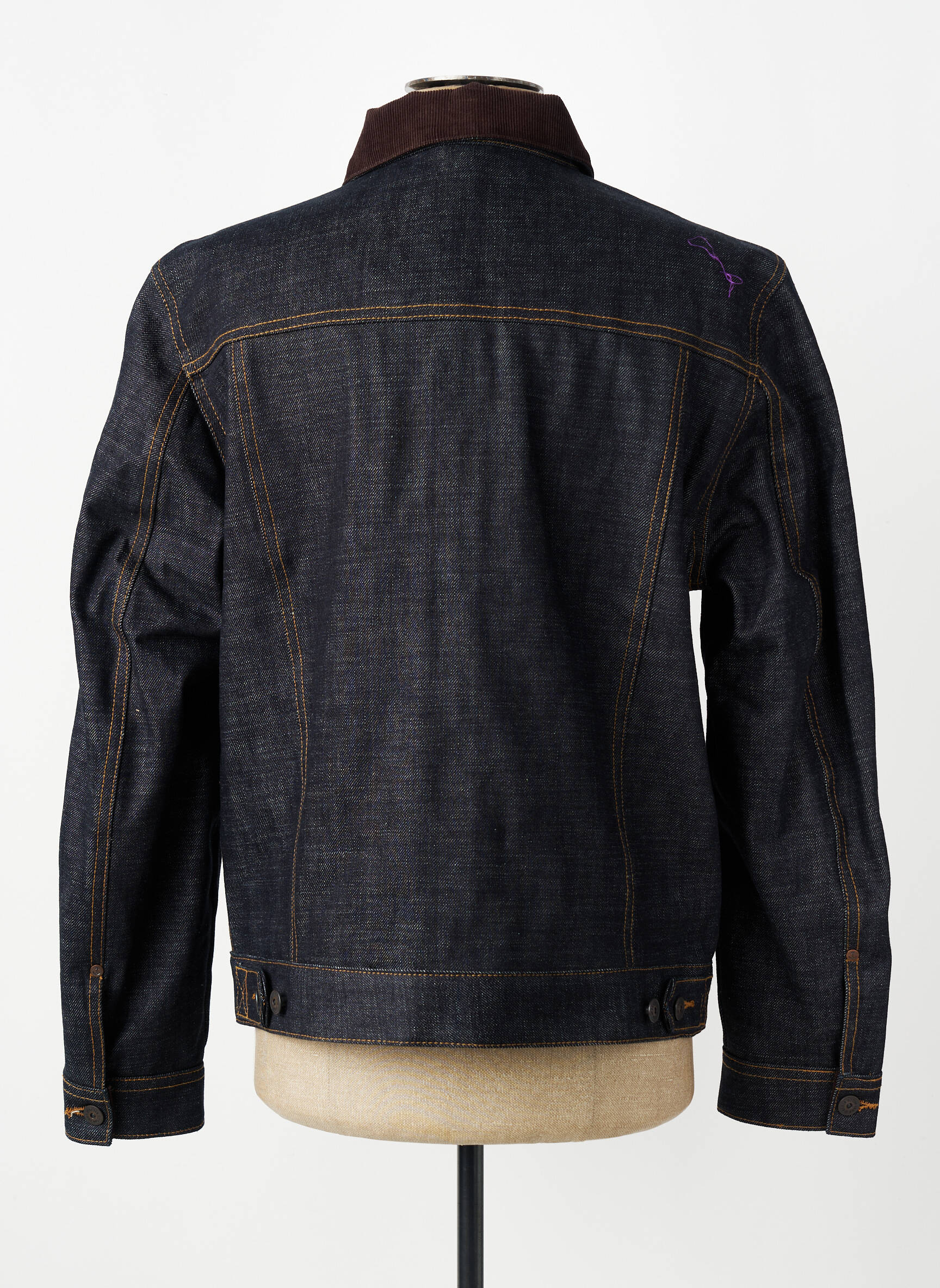 Veste casual fermeture boutonnée sur le devant marron IRON AND RESIN homme