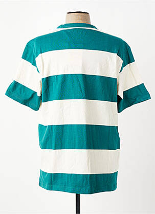 T-shirt stretch manches courtes vert IRON AND RESIN homme
