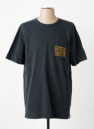 T-shirt stretch manches courtes gris IRON AND RESIN homme
