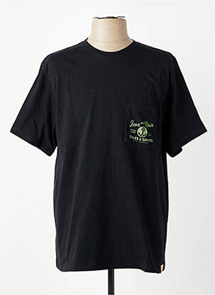 T-shirt stretch manches courtes noir IRON AND RESIN homme