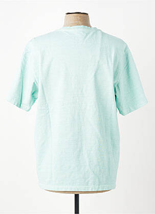 T-shirt stretch manches courtes bleu IRON AND RESIN homme