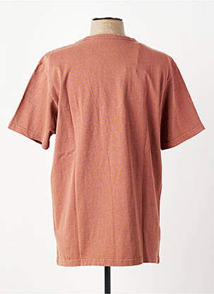 T-shirt stretch manches courtes orange IRON AND RESIN homme