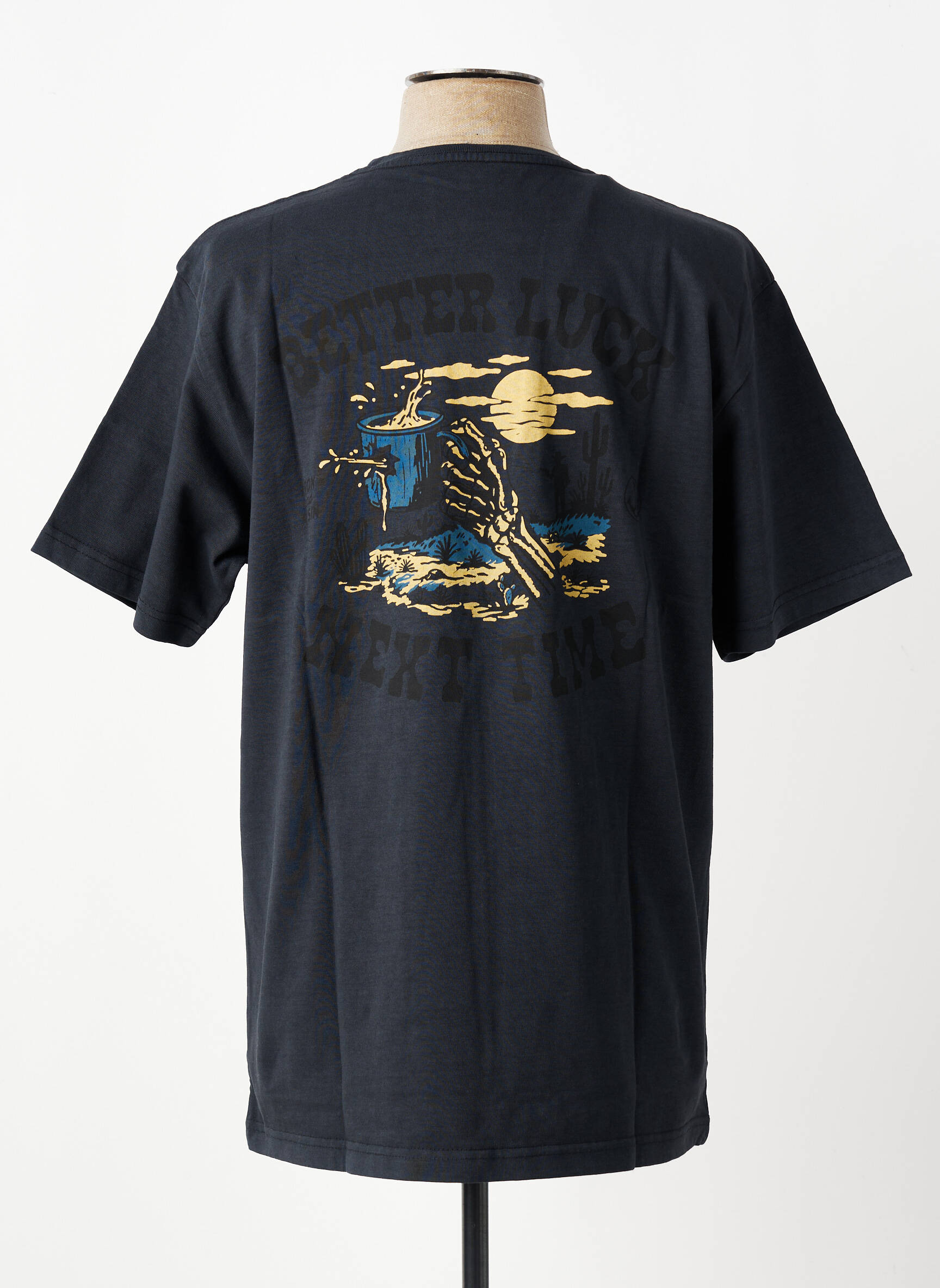 T-shirt coupe droite manches courtes gris IRON AND RESIN homme